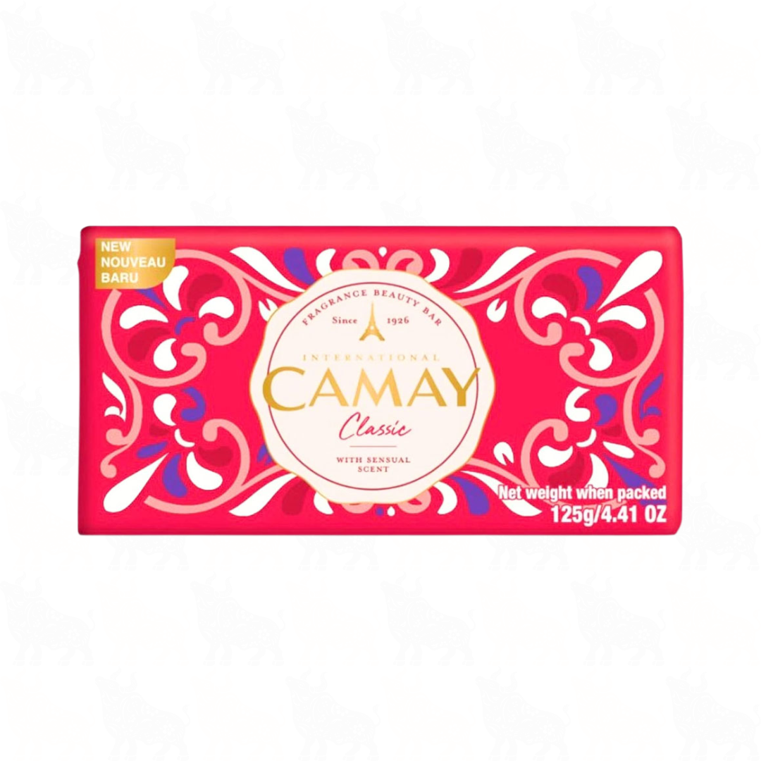Camay Classic Bar Soap (with Sensual Scent) | 125g | 6 Pack