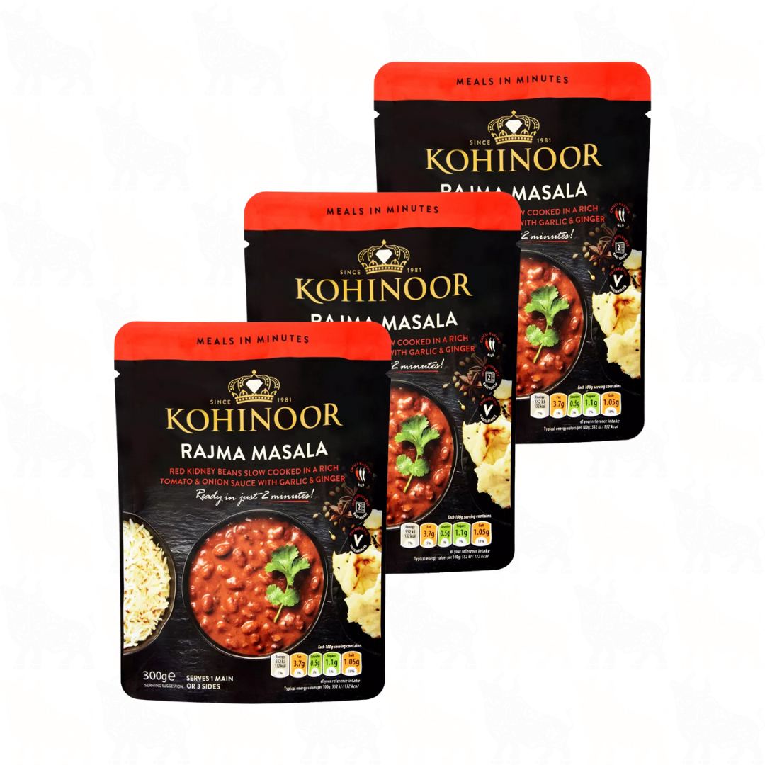 Kohinoor Rajma Masala | 300g | Meals in Minutes | 3 Pack