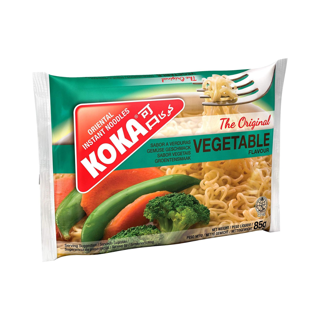 Koka 'The Original' Vegetable Flavour Noodles | 85g | 30 Pack