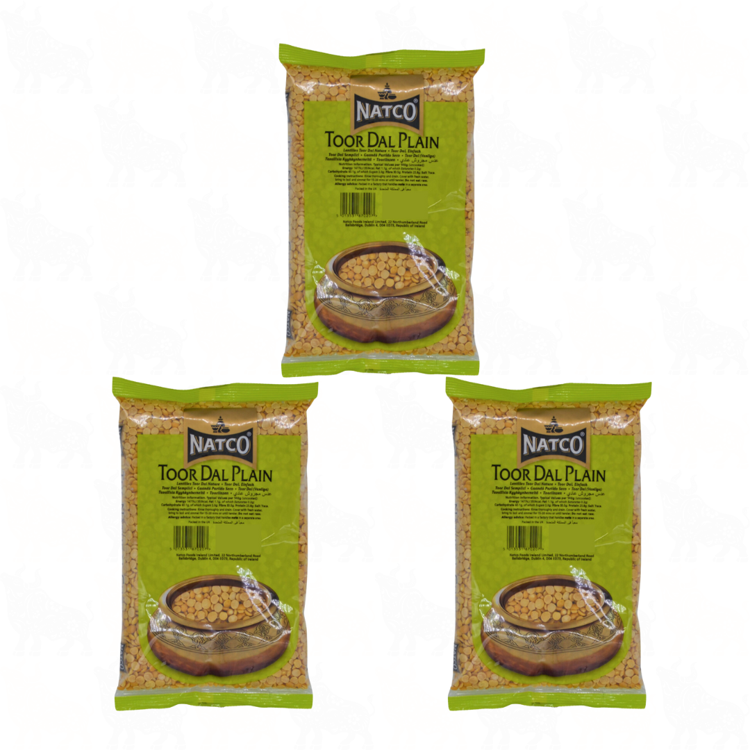 Natco Toor Dal | 500g | 3 Pack