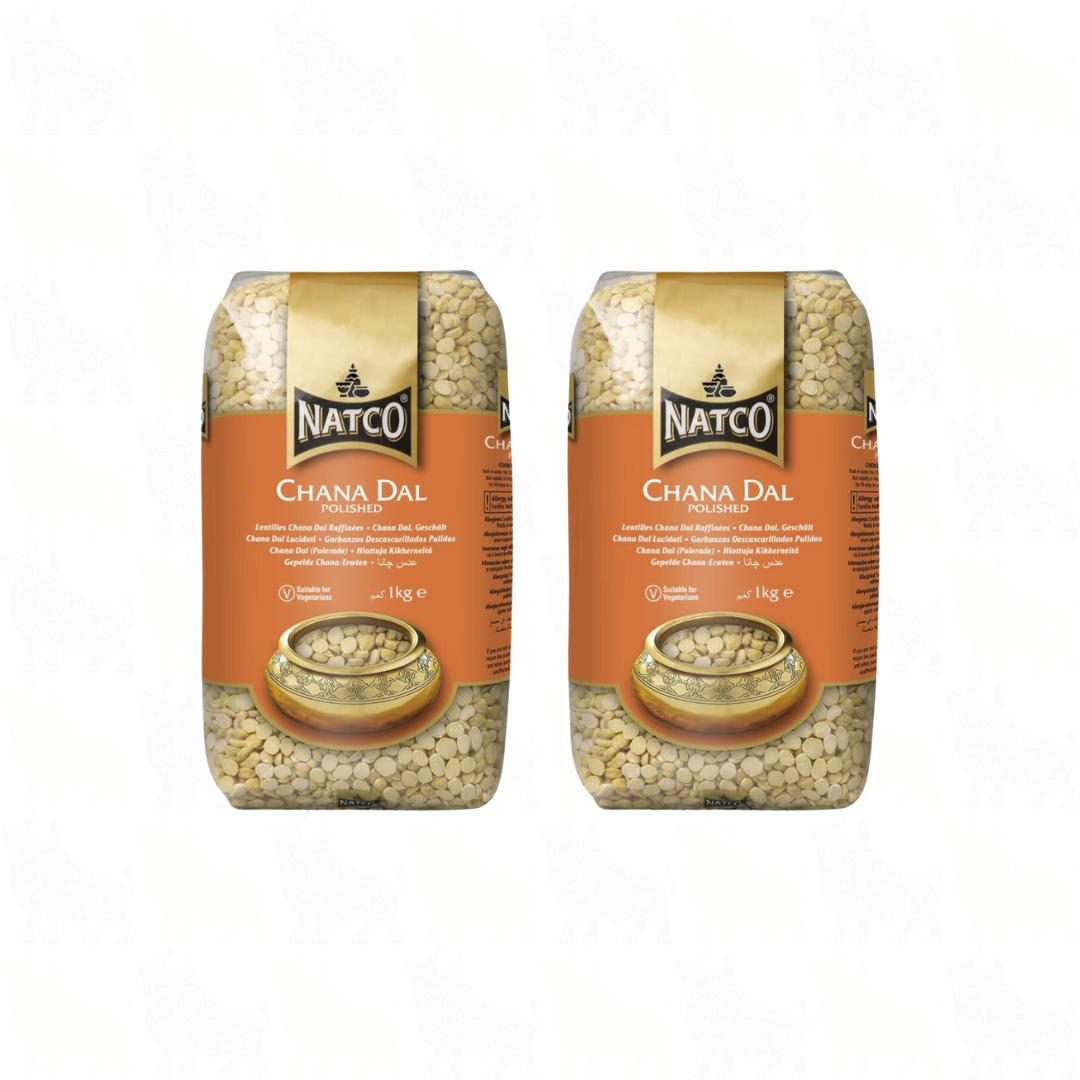 Natco Chana Dal | 1kg | 2 Pack