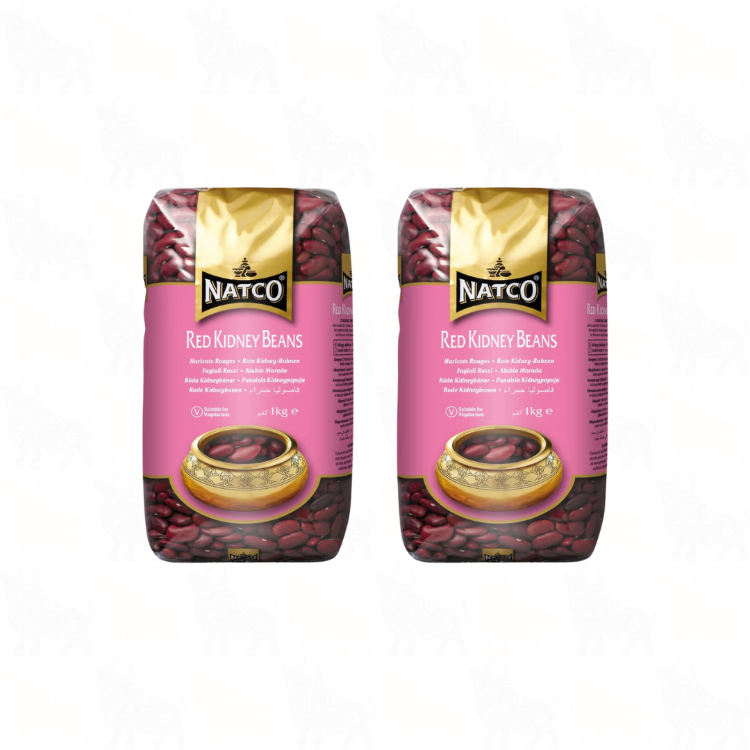 Natco Red Kidney Beans | 1kg | 2 Pack