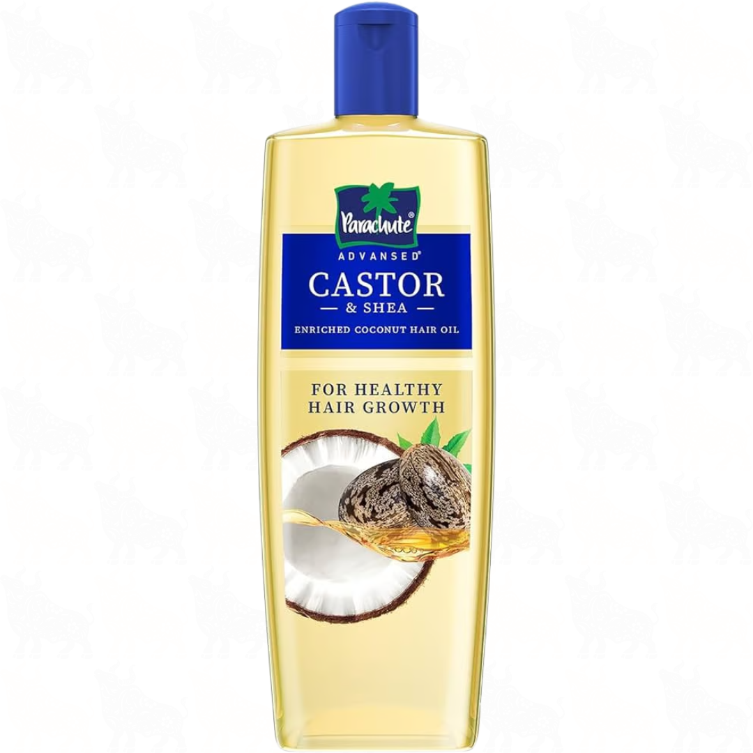 Parachute Advanced Castor & Shea Enriched Coconut Hair Oil | 200ml