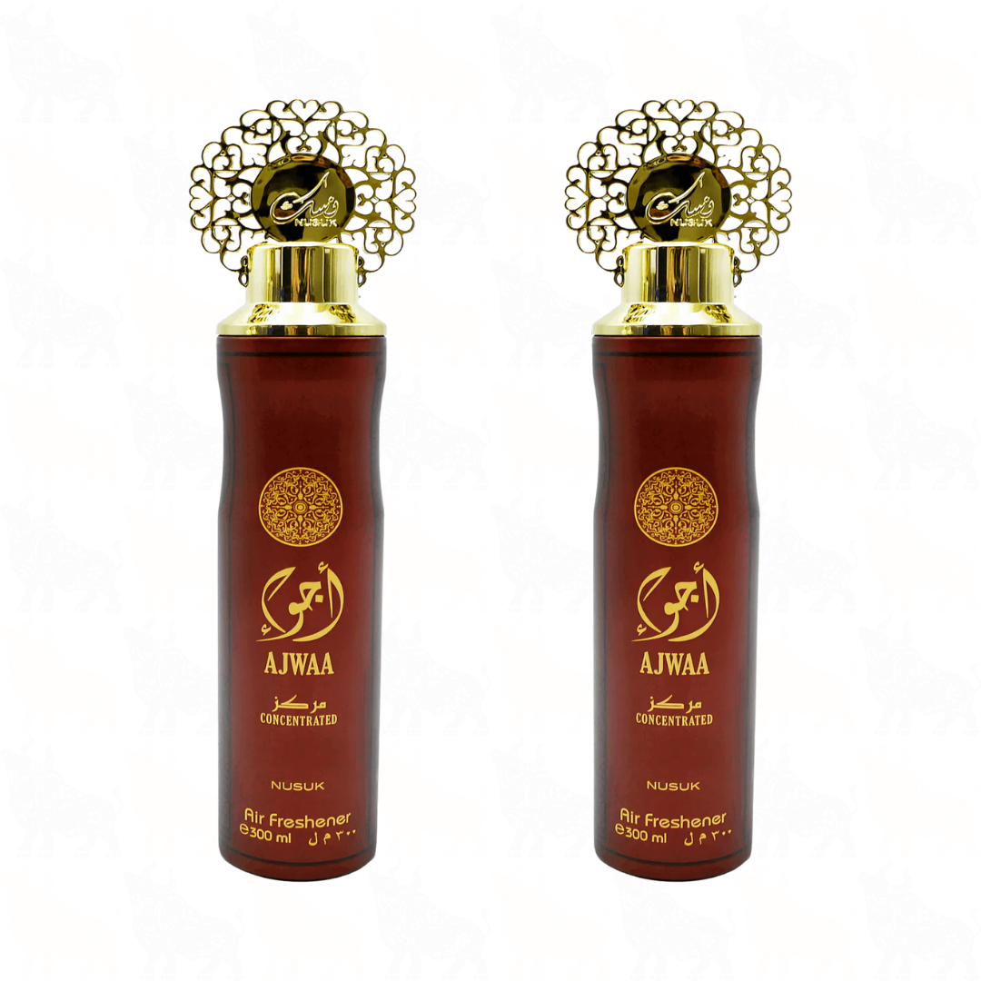Nusuk Ajwaa (Concentrated) Premium Air Freshener | 300ml | 2 Pack