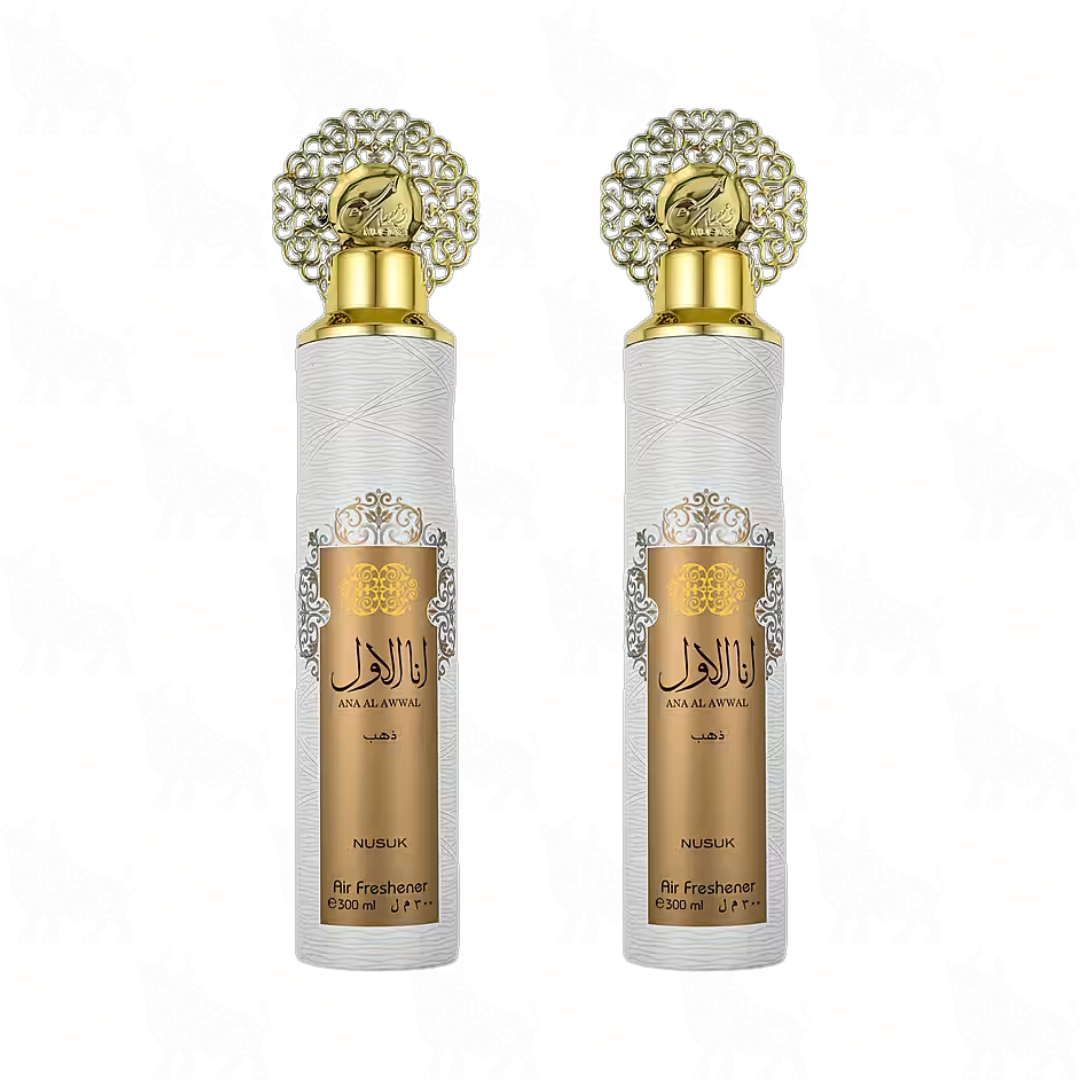 Nusuk Ana Al Awwal Premium Air Freshener | 300ml | 2 Pack