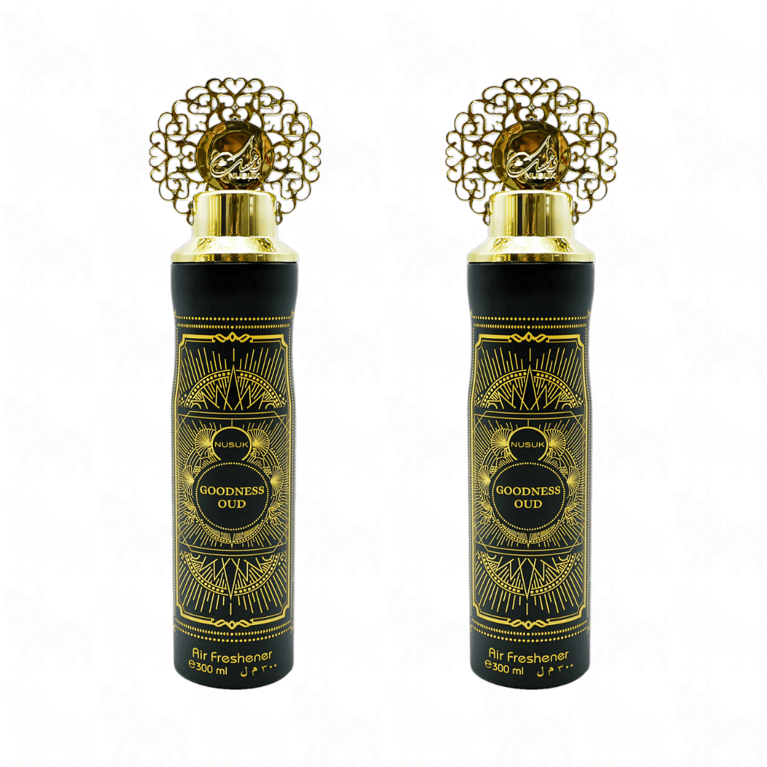 Nusuk Goodness Oud Premium Air Freshener | 300ml | 2 Pack