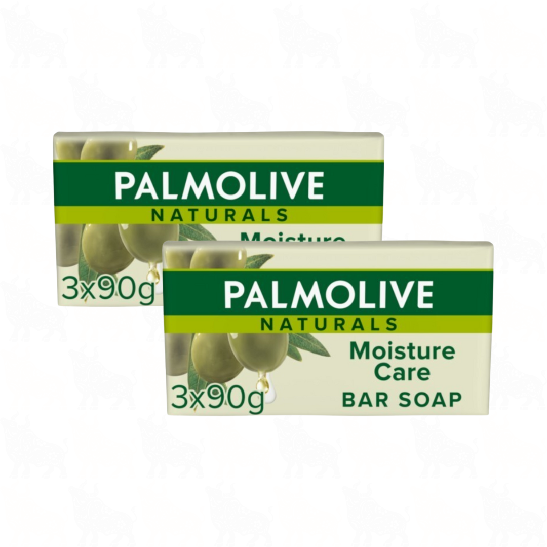 Palmolive Naturals Moisture Care (Olive & Milk) Bar Soap | 90g | 6 Pack