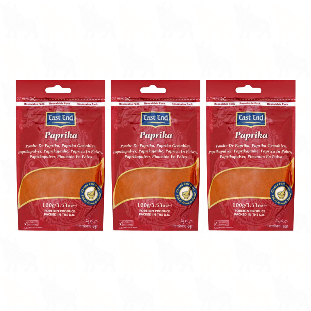 East End Paprika Powder | 100g | 3 Pack