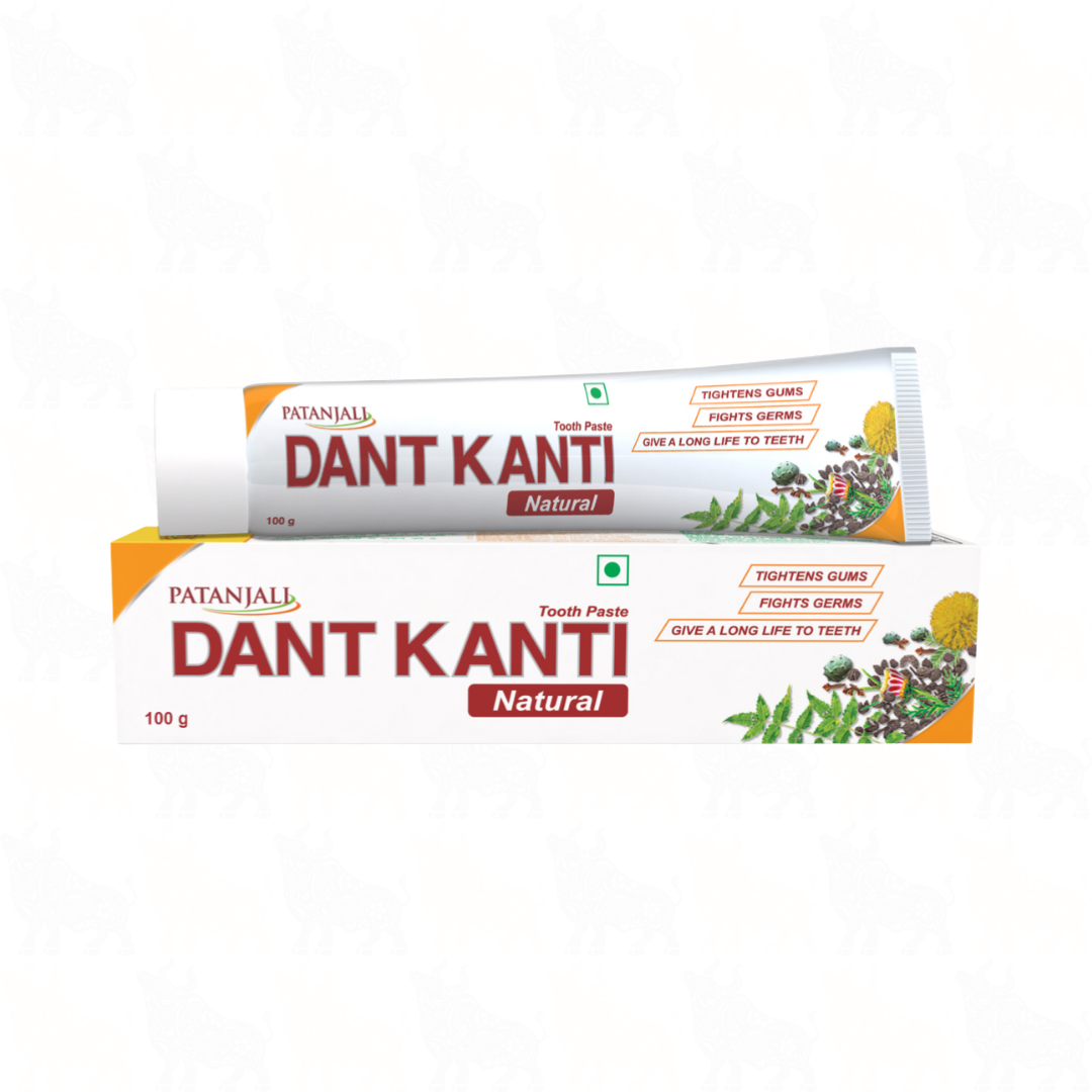 Patanjali Dant Kanti Natural Toothpaste | 100g
