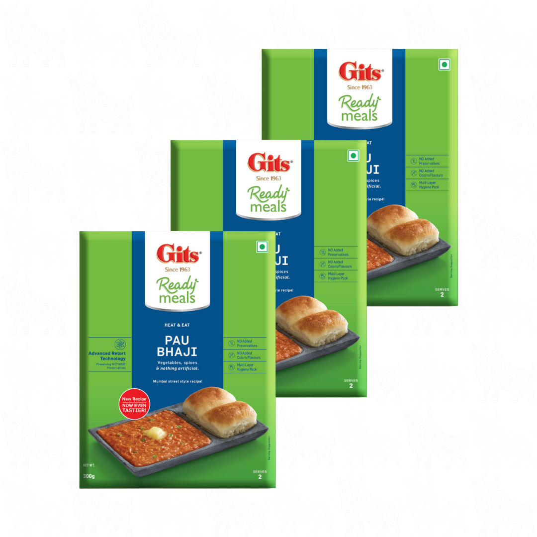 Gits Pau Bhaji (Vegan) | 300g | Ready Meal | 3 Pack