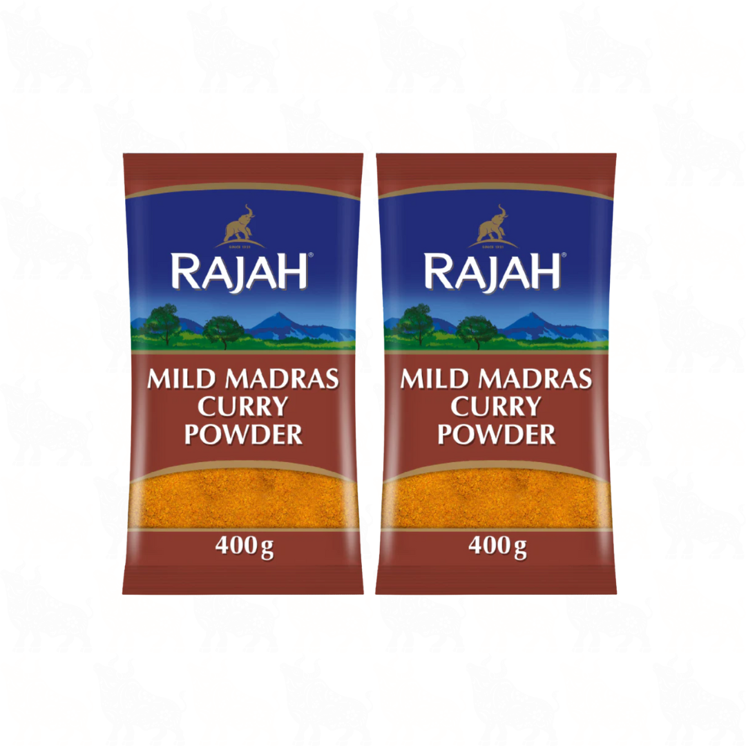 Rajah Mild Madras Curry Powder | 400g | 2 Pack