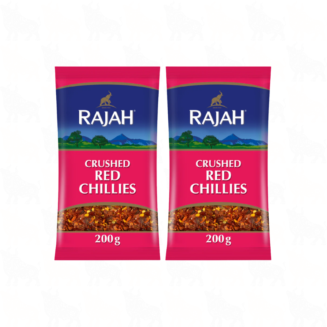 Rajah Crushed Red Chillies | 200g | 2 Pack