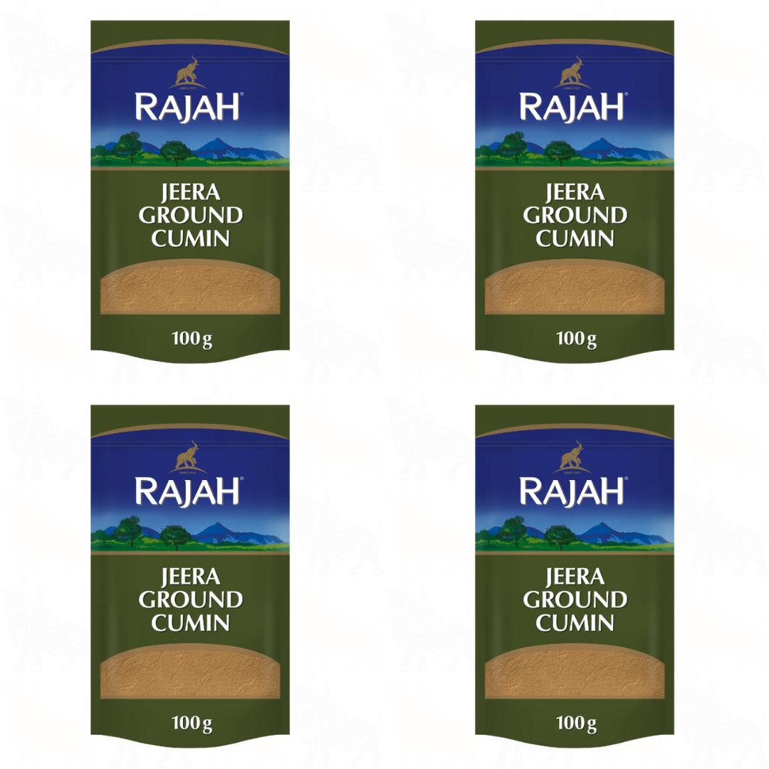 Rajah Jeera Ground Cumin | 100g | 4 Pack