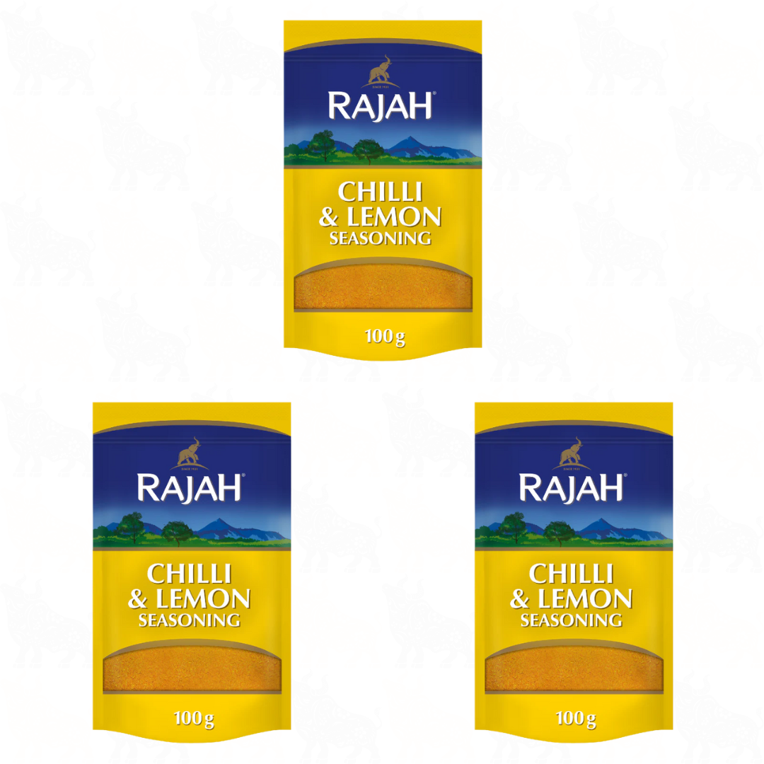 Rajah Chilli & Lemon Seasoning | 100g | 3 Pack