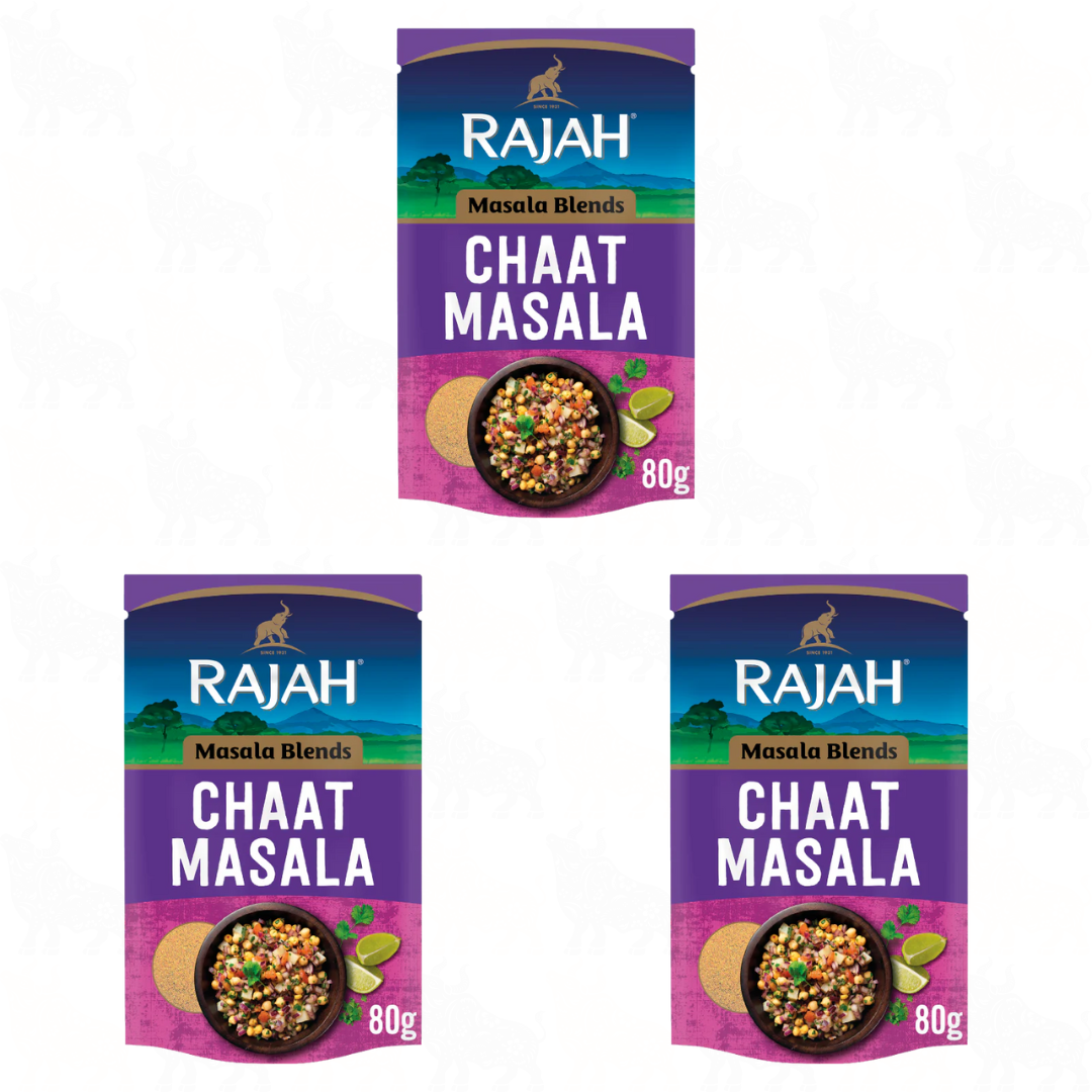 Rajah Chaat Masala Blend | 80g | 3 Pack