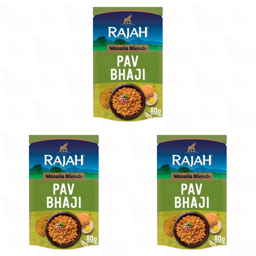Rajah Pav Bhaji Masala Blend | 80g | 3 Pack