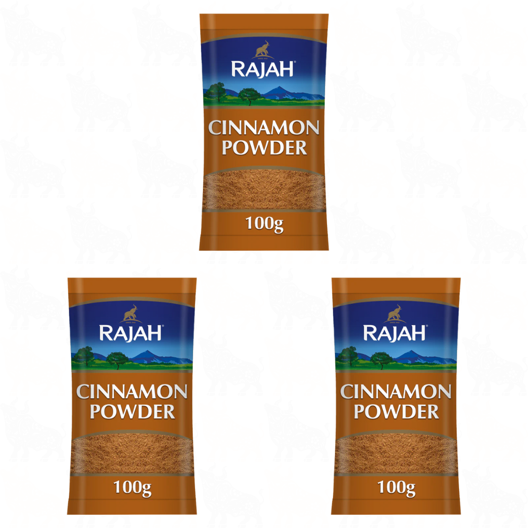 Rajah Cinnamon Powder (Ground) | 100g | 3 Pack