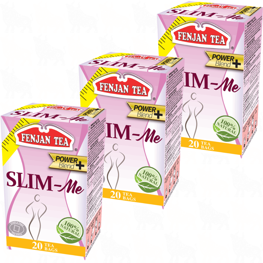 Fenjan Tea SLIM-Me Tea (Power Blend+) | 20 Tea Bags | 3 Pack