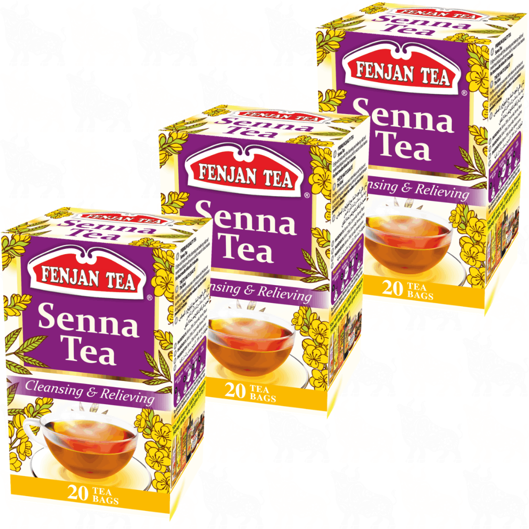 Fenjan Tea Senna Tea | 20 Tea Bags | 3 Pack