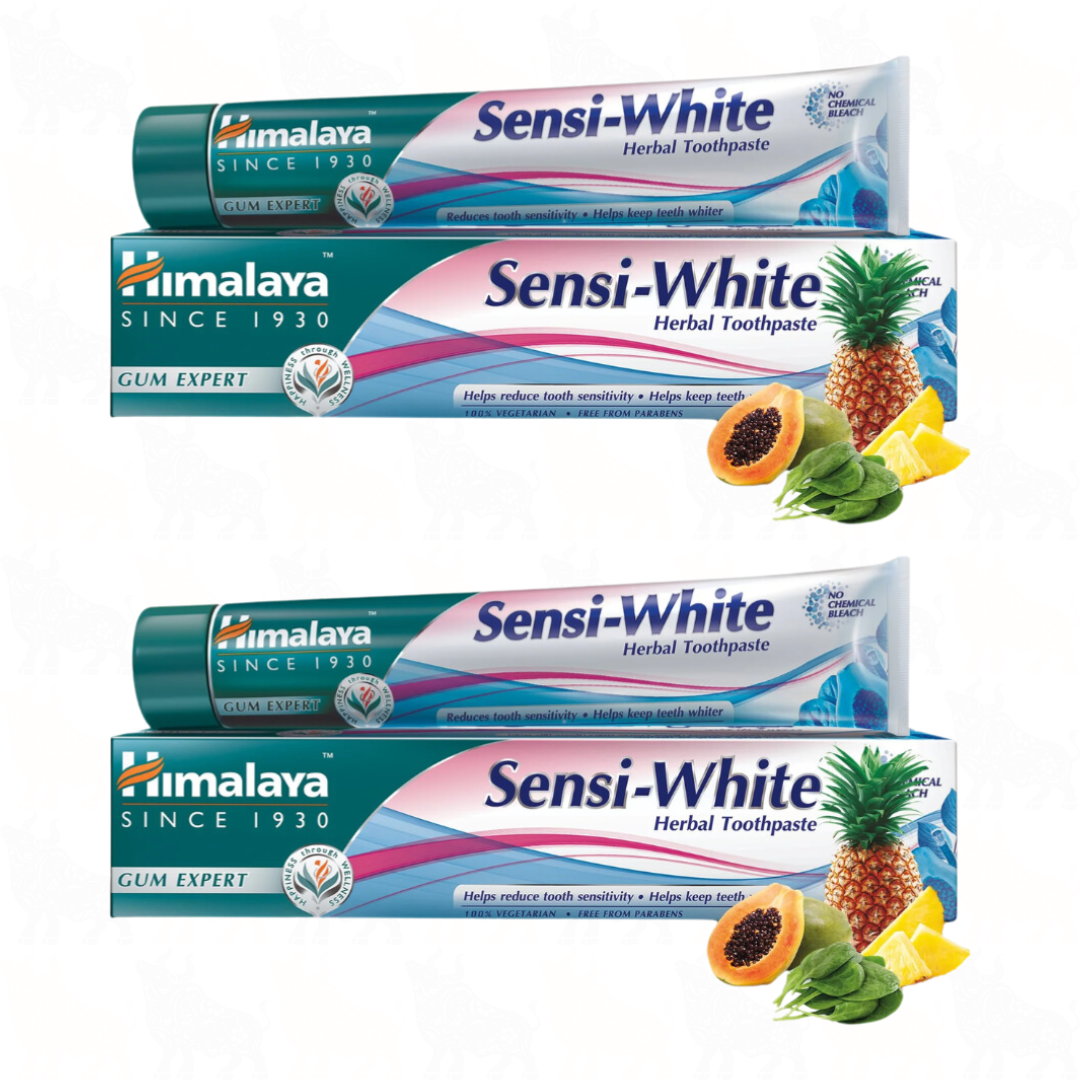 Himalaya Gum Expert Sensi-White Herbal Toothpaste | 75ml | 2 Pack