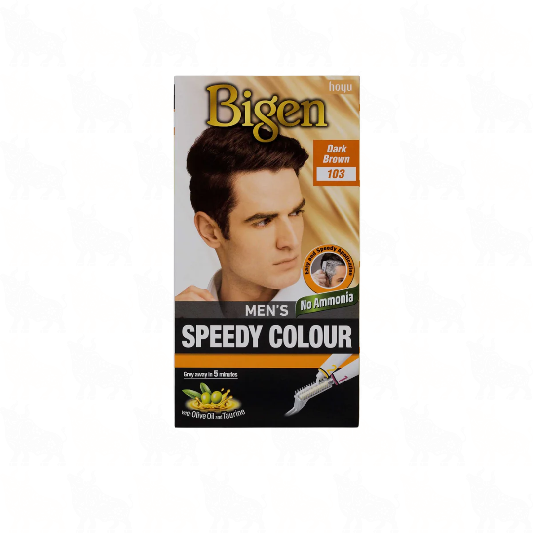 Bigen Men’s Speedy Colour | 103 Dark Brown