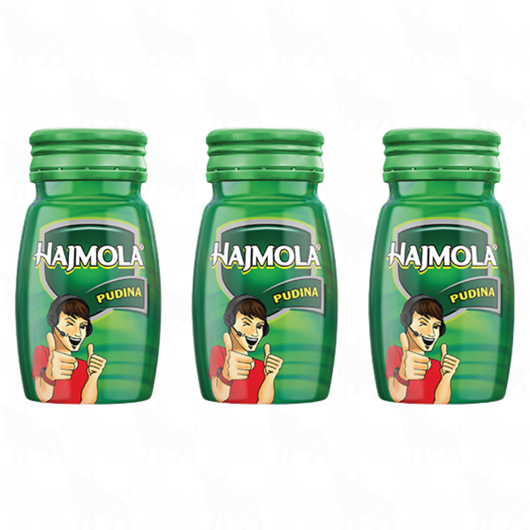 Dabur Hajmola Pudina | 66g | 3 Pack