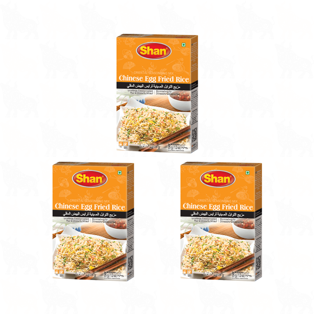 Shan Chinese Egg Fried Rice | 35g | 3 Pack