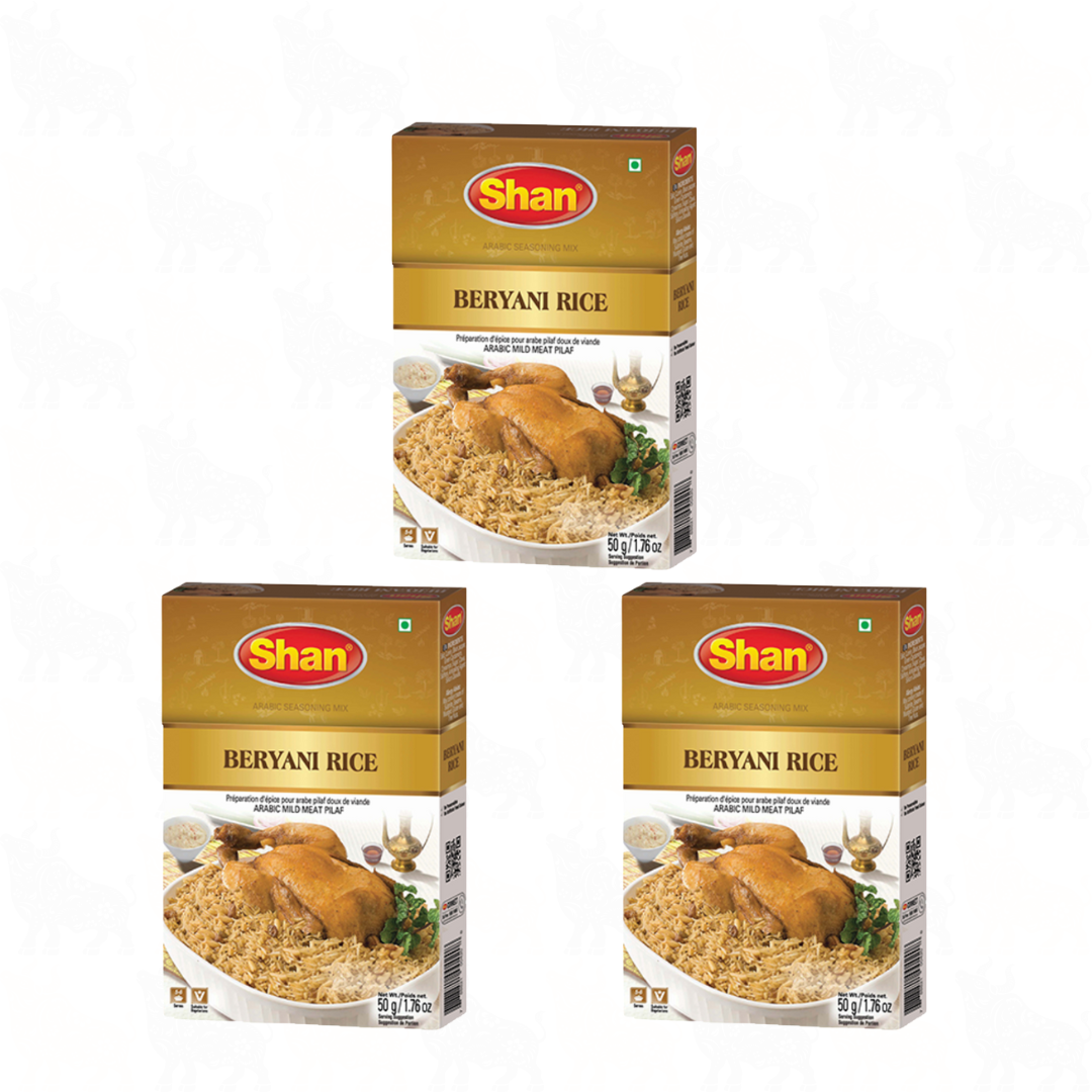 Shan Beryani Rice | 50g | 3 Pack