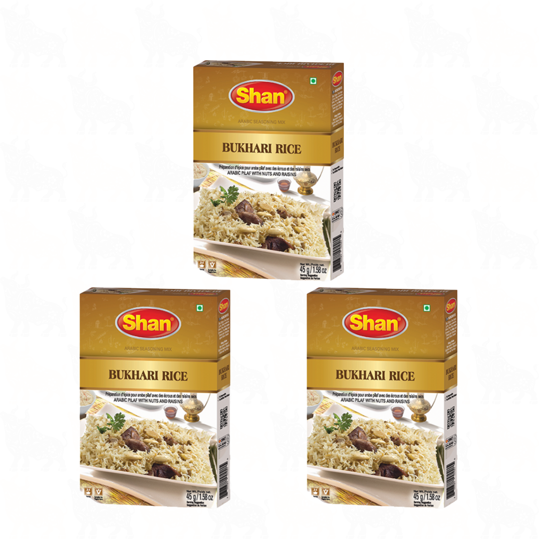 Shan Bukhari Rice | 45g | 3 Pack