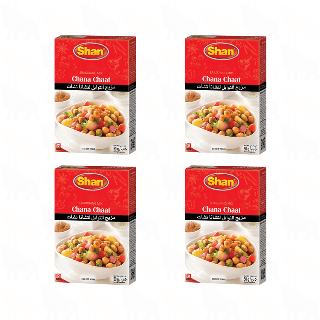 Shan Chana Chaat Masala | 50g | 4 Pack