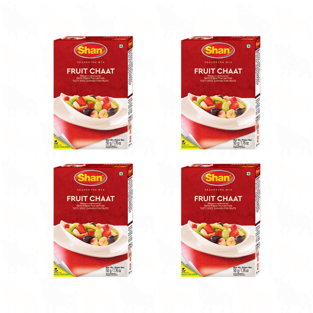 Shan Fruit Chaat Masala | 50g | 4 Pack