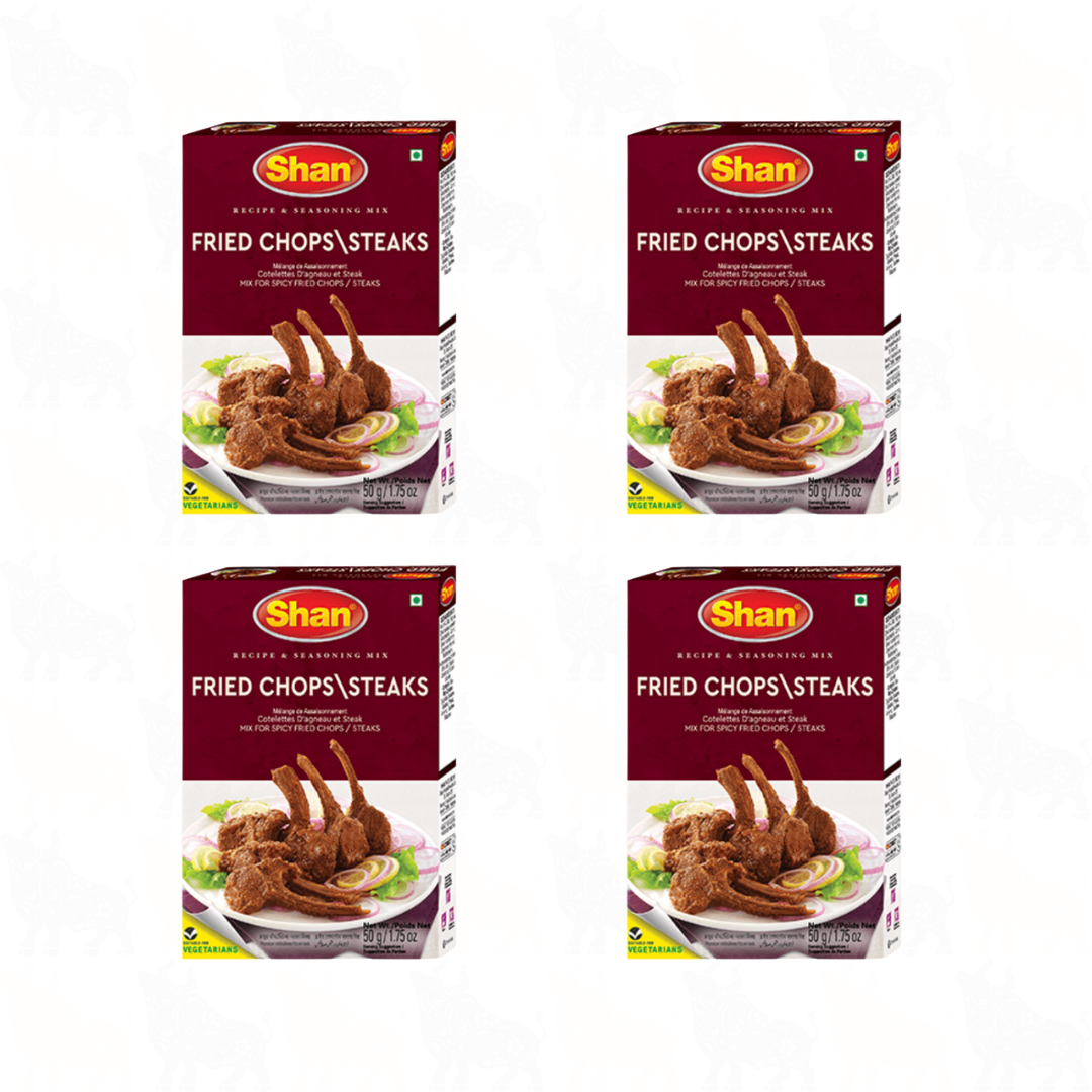 Shan Fried Chops / Steaks Masala | 50g | 4 Pack