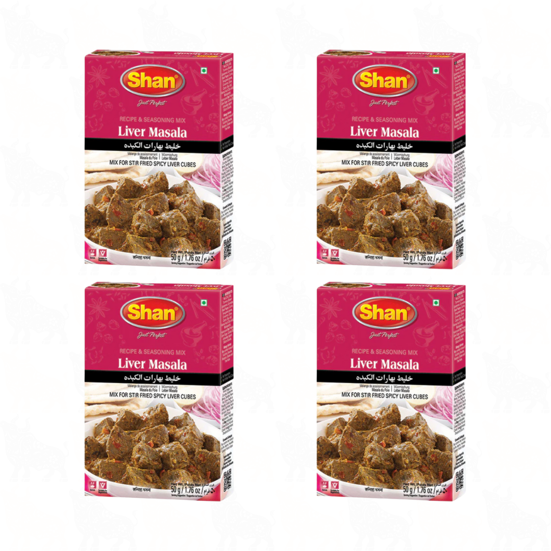 Shan Liver Masala | 50g | 4 Pack