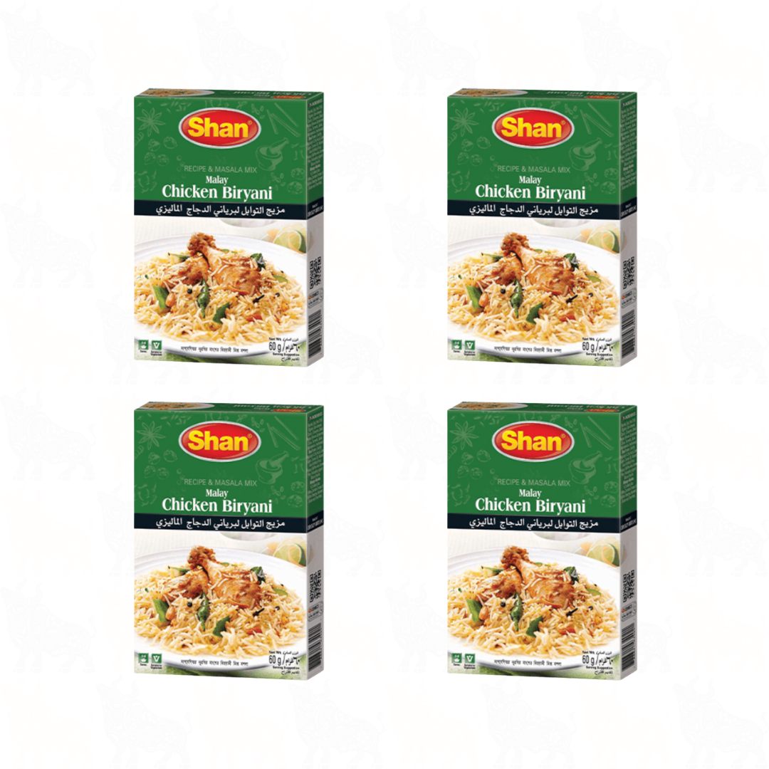 Shan Malay Chicken Biryani | 60g | 4 Pack