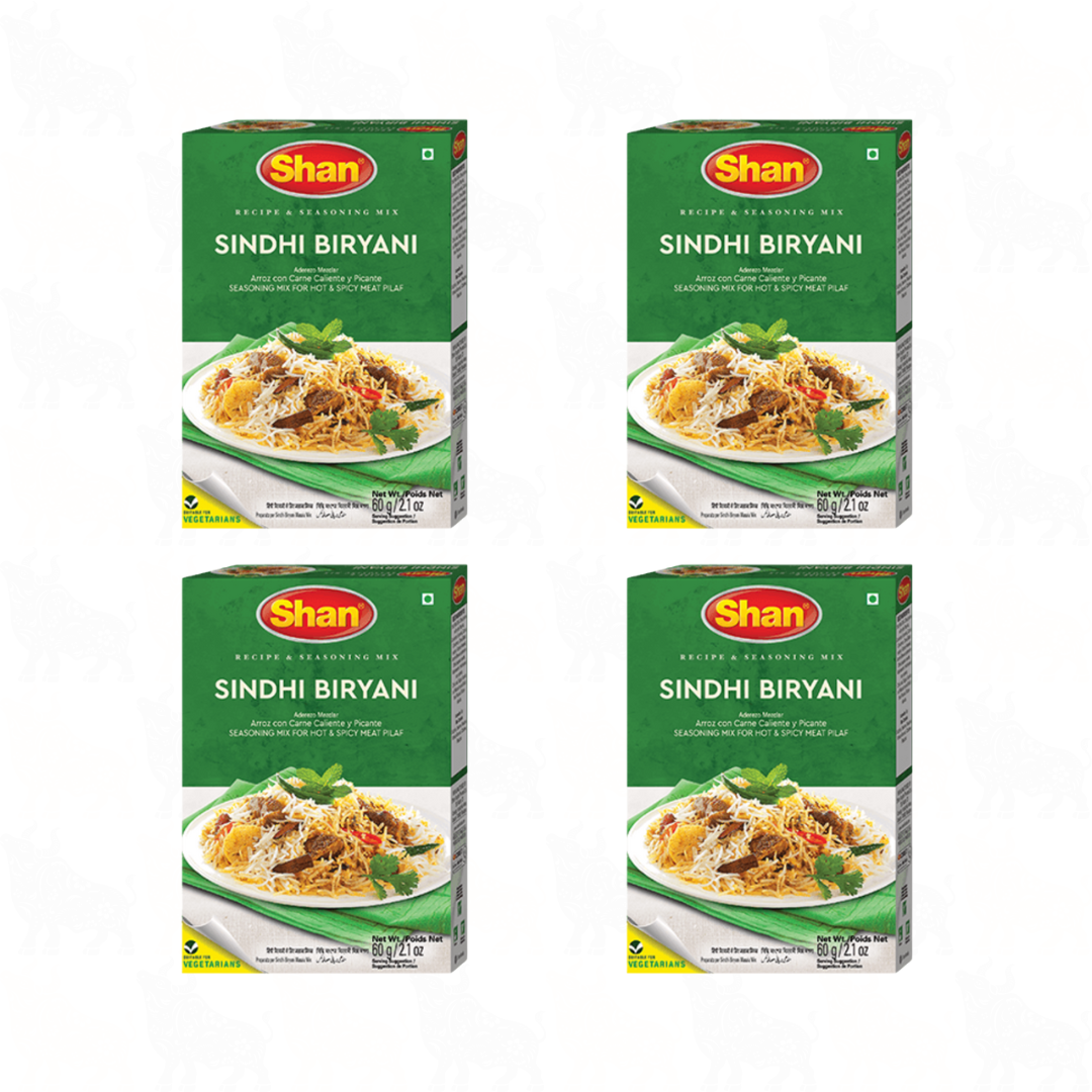 Shan Sindhi Biryani | 60g | 4 Pack