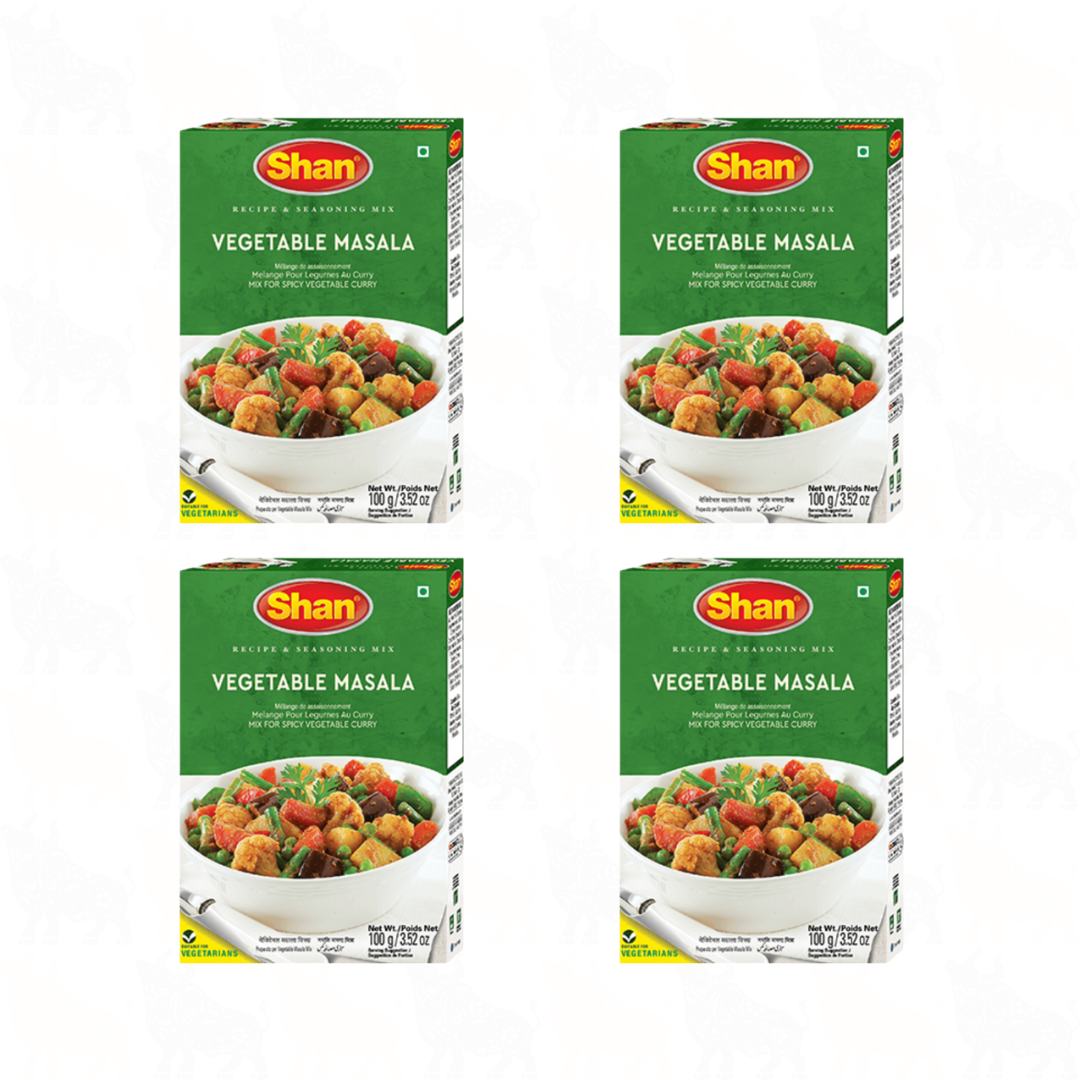 Shan Vegetable Masala | 100g | 4 Pack