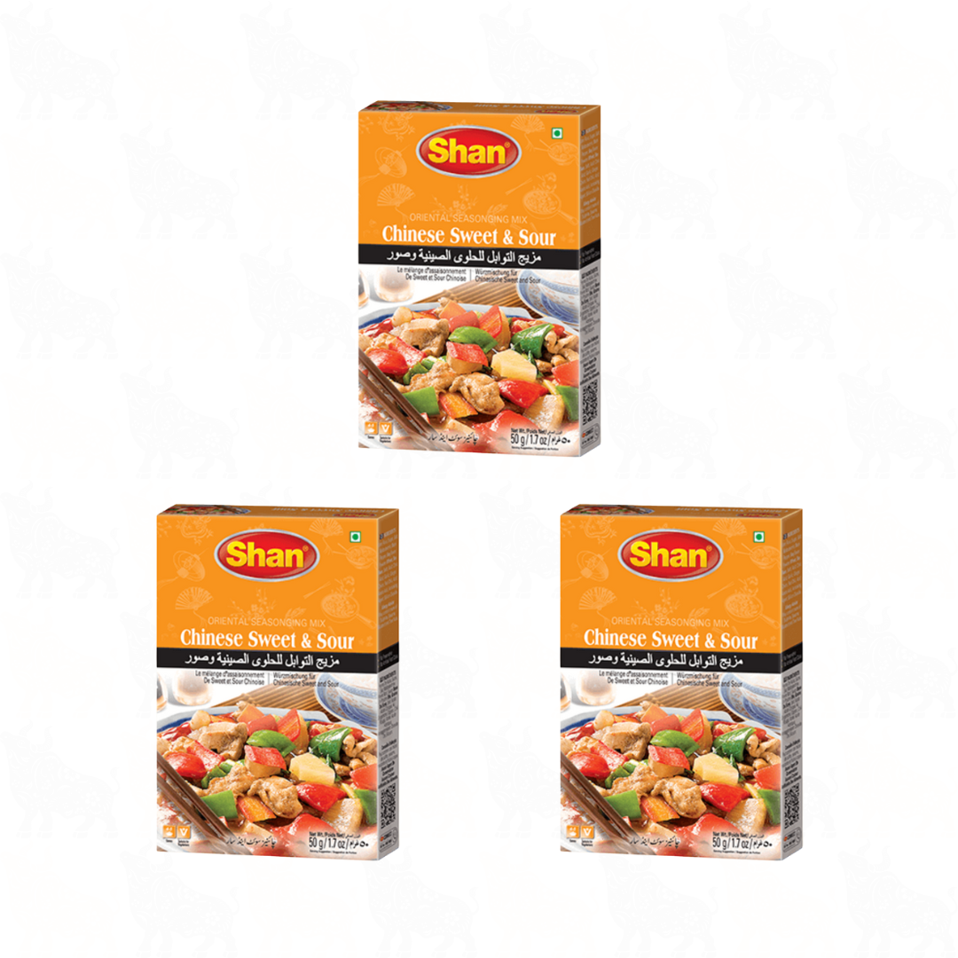 Shan Chinese Sweet & Sour | 50g | 3 Pack
