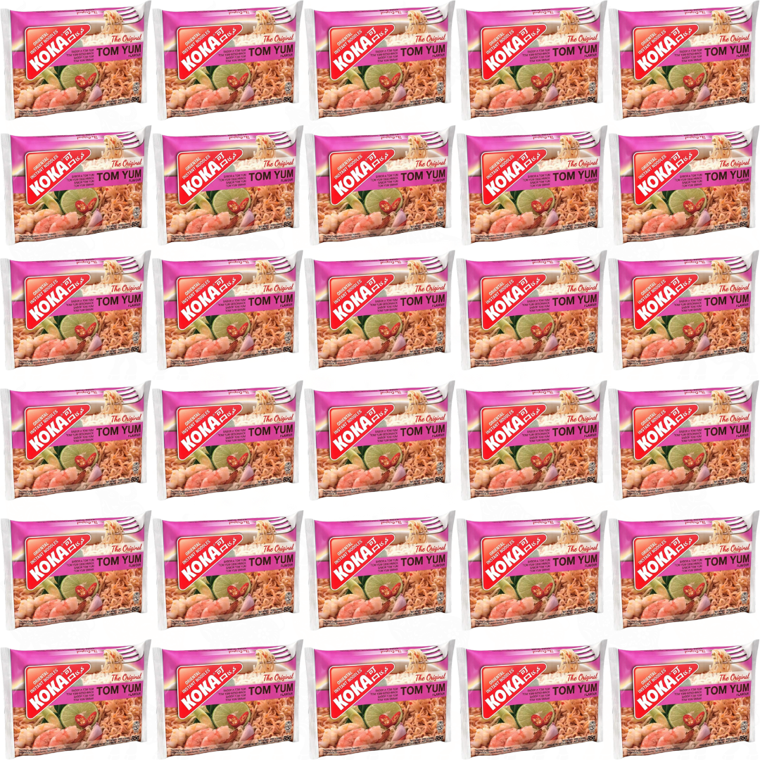 Koka 'The Original' Tom Yum Flavour Noodles | 85g | 30 Pack