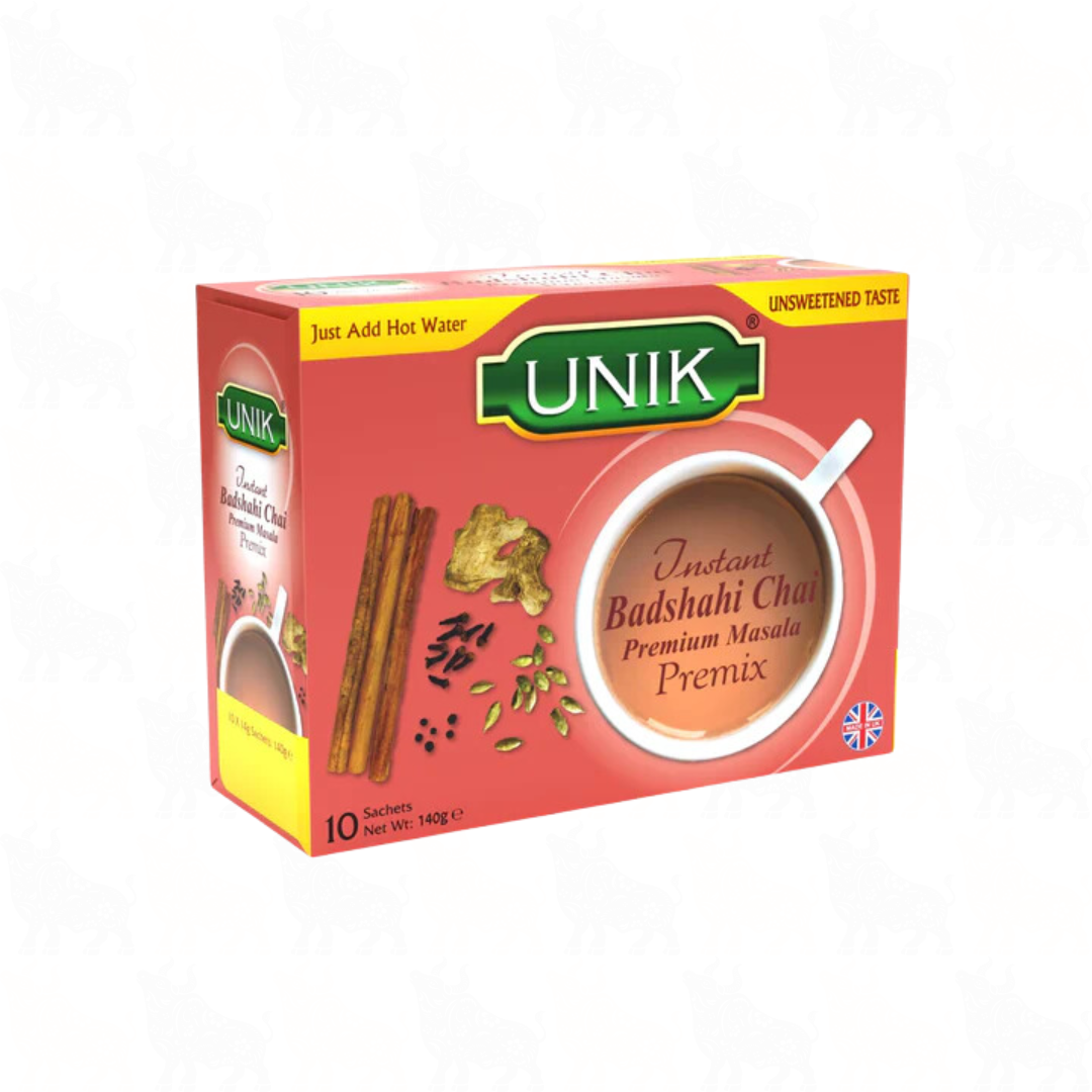 Unik Badshahi Chai (Unsweetened) | 10 Premix Sachets
