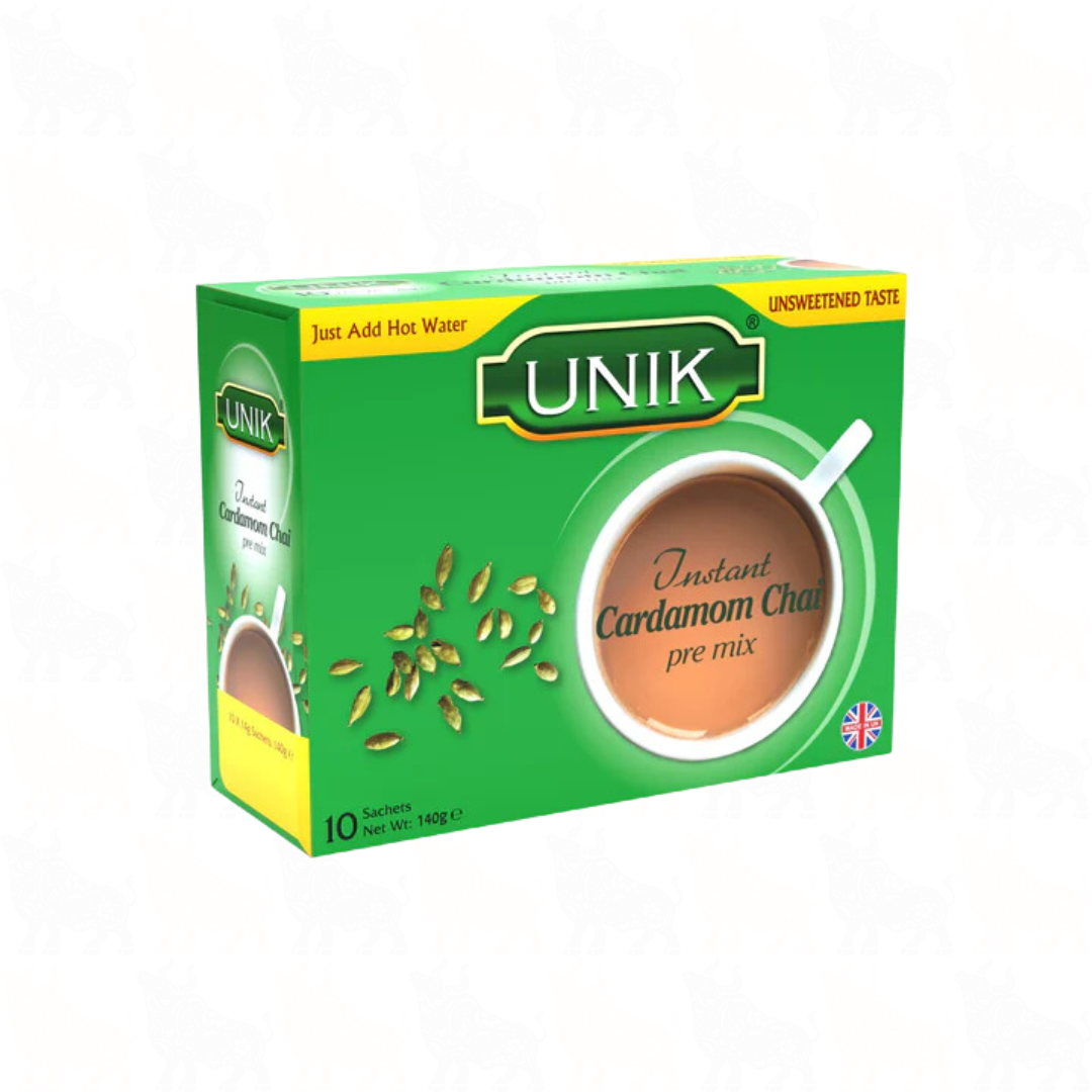 Unik Cardamom Chai (Unsweetened) | 10 Premix Sachets