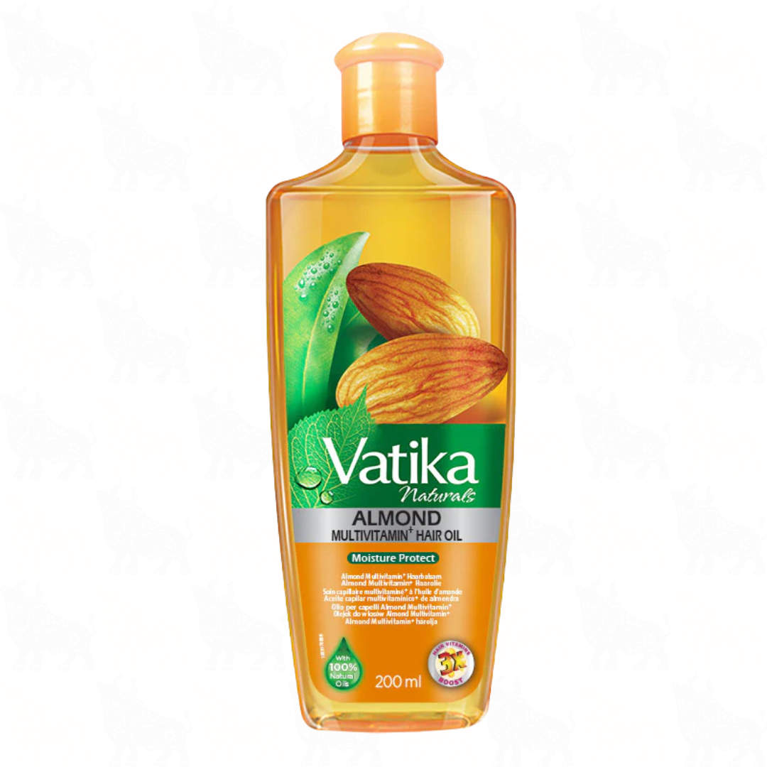 Vatika Naturals Almond Multivitamin+ Hair Oil | 200ml