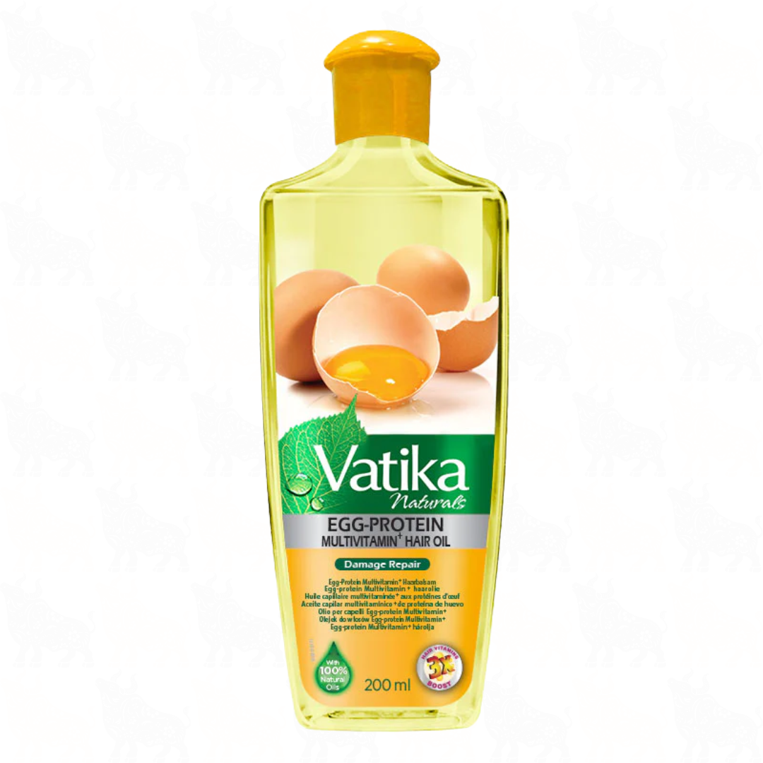 Vatika Naturals Egg-Protein Multivitamin+ Hair Oil | 200ml