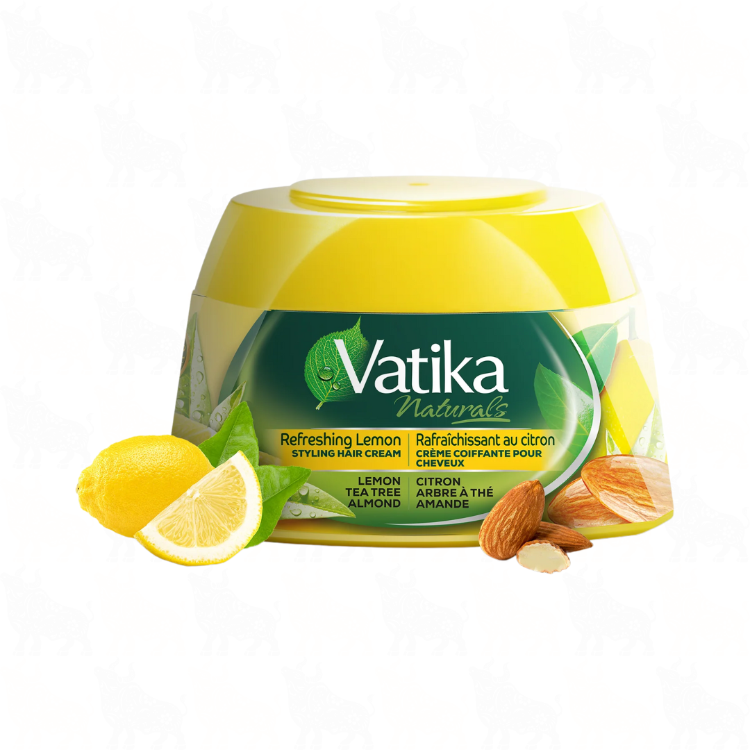 Vatika Naturals Refreshing Lemon Hair Cream | 210ml
