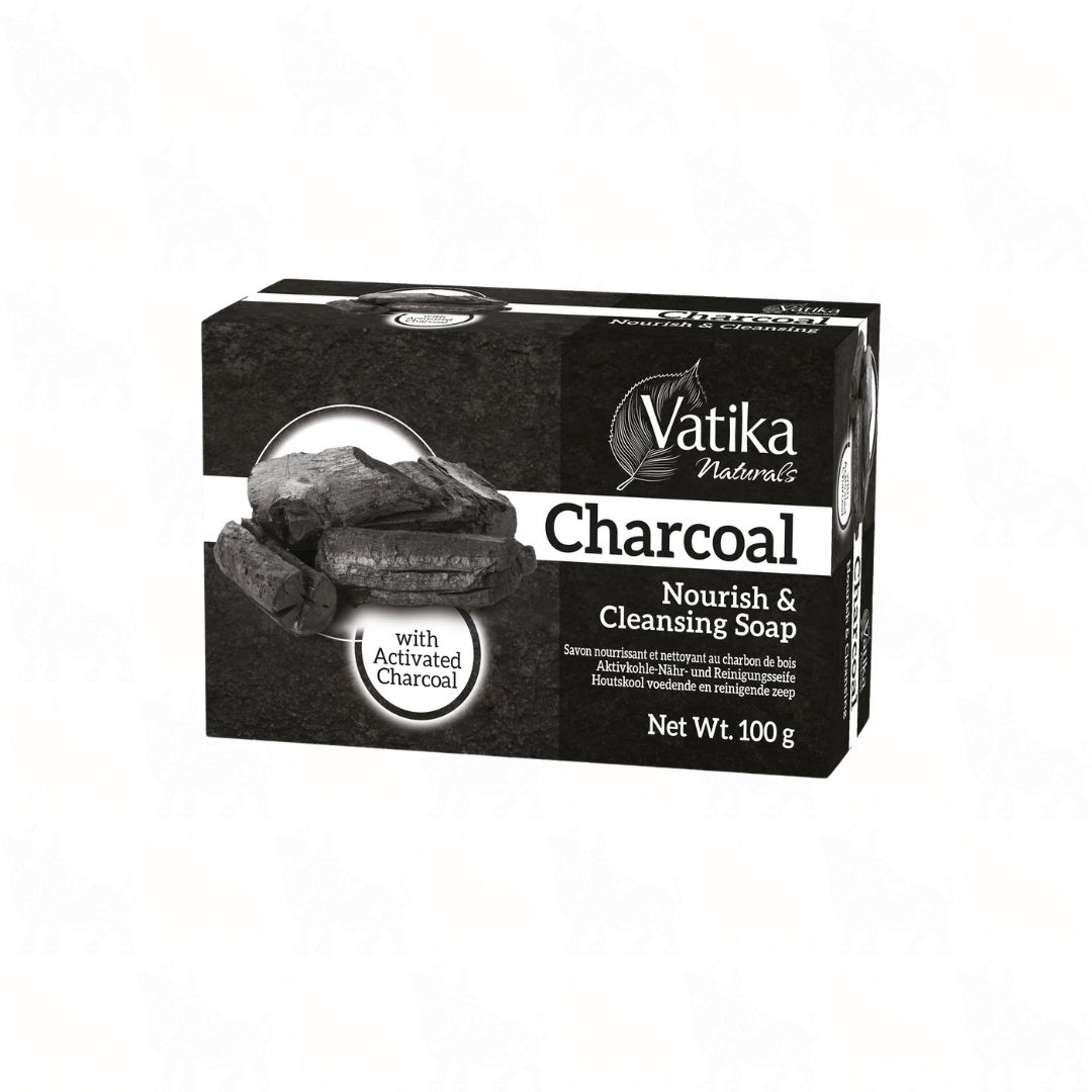 Vatika Natural Charcoal Soap | 100g