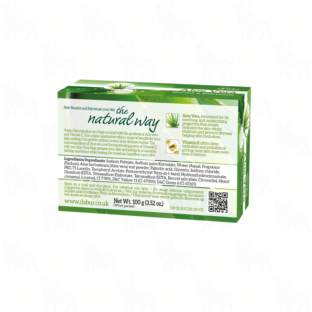 Vatika Natural Aloe Vera Soap | 100g