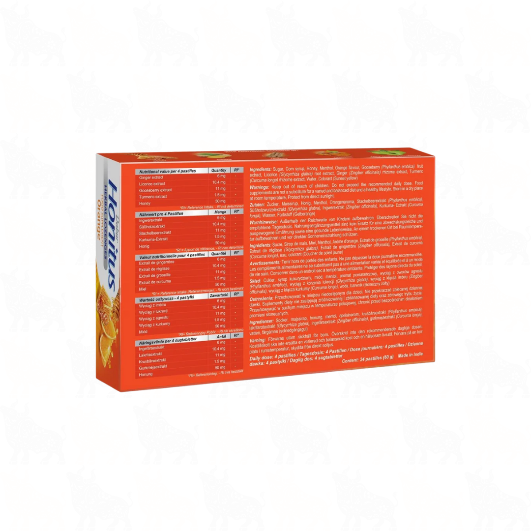 Dabur Honitus Herbal Lozenges Orange | 24