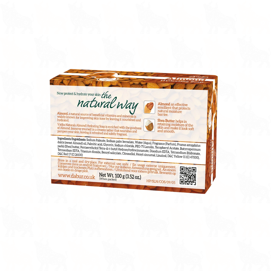 Vatika Natural Almond Soap | 100g