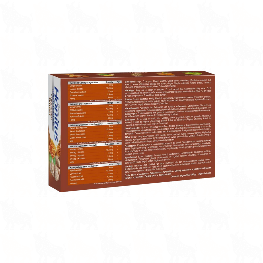 Dabur Honitus Herbal Lozenges Ginger | 24