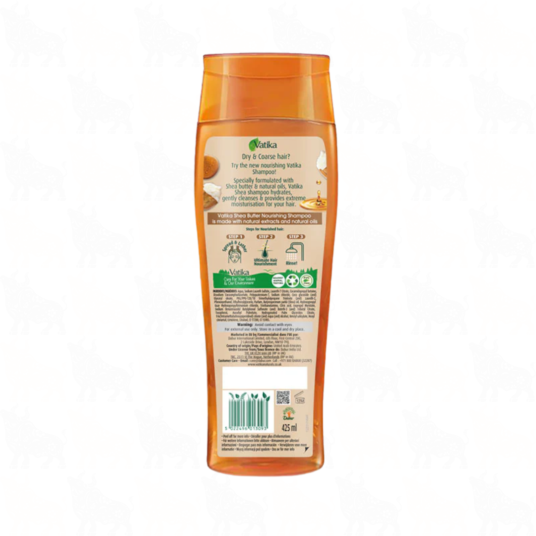 Vatika Oil Infused Shea Butter Shampoo | 425ml