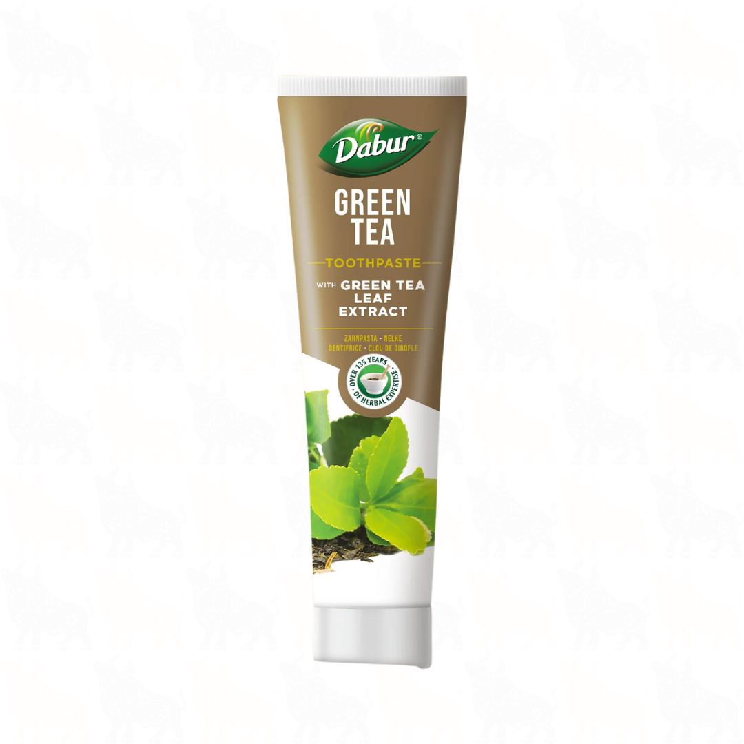 Dabur Green Tea Toothpaste with Organic Green Tea Leaf Extract | 100ml